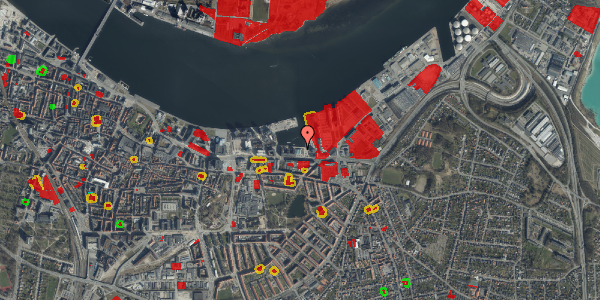 Jordforureningskort på Østre Havnepark 27, 12. 3, 9000 Aalborg