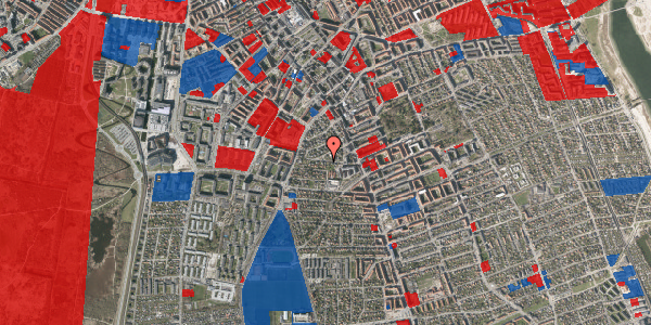 Jordforureningskort på Dronning Elisabeths Allé 9, 2300 København S