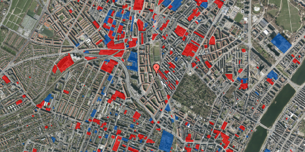 Jordforureningskort på Krogerupgade 3, 2200 København N