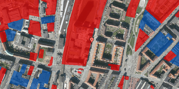 Jordforureningskort på Borgmestervangen 13, 1. 7, 2200 København N