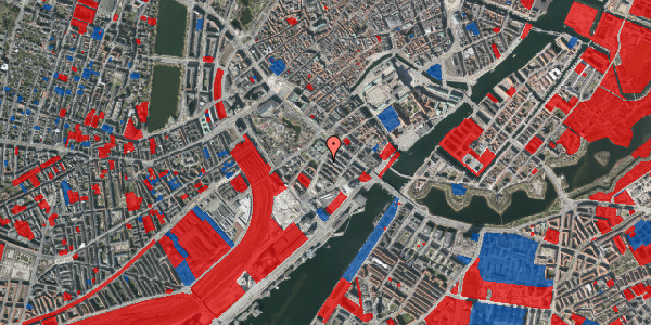 Jordforureningskort på Anker Heegaards Gade 1A, 5. tv, 1572 København V