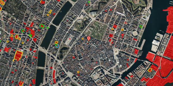 Jordforureningskort på Hauser Plads 1, 5. tv, 1127 København K