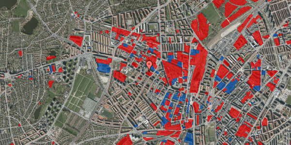Jordforureningskort på Houmanns Allé 2, 2400 København NV