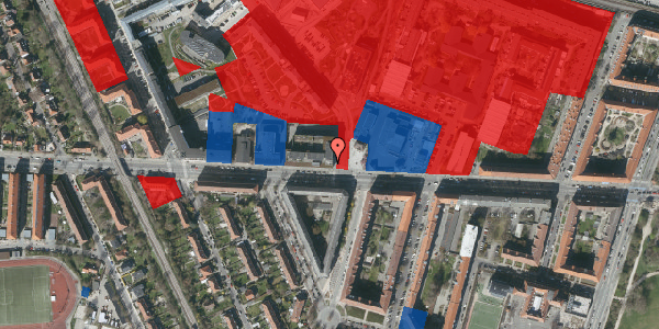 Jordforureningskort på Dirch Passers Allé 1, 4. , 2000 Frederiksberg