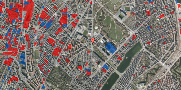 Jordforureningskort på Nørre Allé 49, 2200 København N