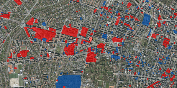 Jordforureningskort på Nordre Fasanvej 17, 2000 Frederiksberg