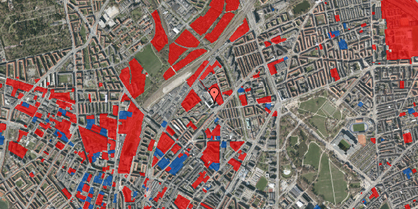 Jordforureningskort på Vermundsgade 38A, 4. th, 2100 København Ø