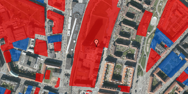 Jordforureningskort på Borgmestervangen 27, 5. 8, 2200 København N