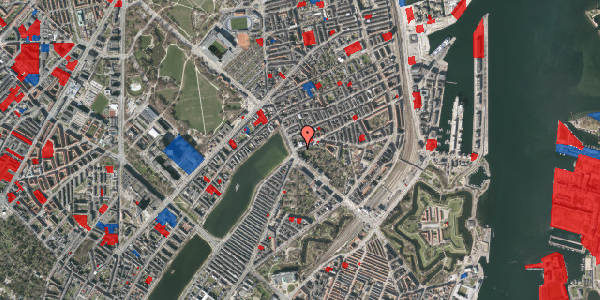 Jordforureningskort på Classensgade 8, 2100 København Ø