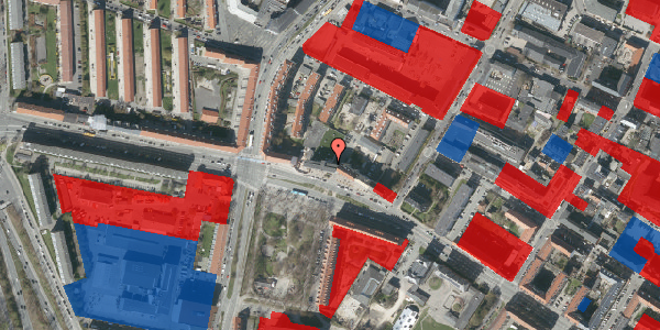 Jordforureningskort på Frederikssundsvej 84A, 3. 4, 2400 København NV