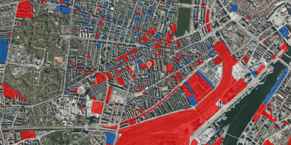 Jordforureningskort på Valdemarsgade 20, 1665 København V