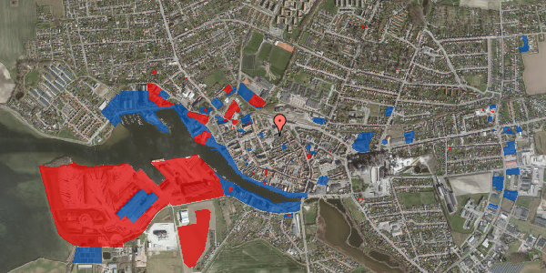 Jordforureningskort på Klostergade 20B, 4900 Nakskov