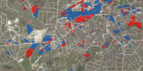 Jordforureningskort på Dronningensgade 58B, 5000 Odense C