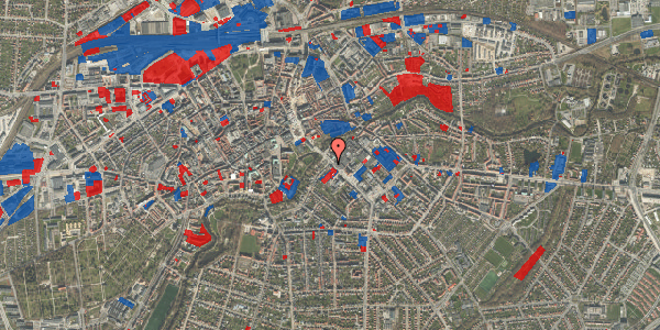 Jordforureningskort på Albanigade 7, 5000 Odense C