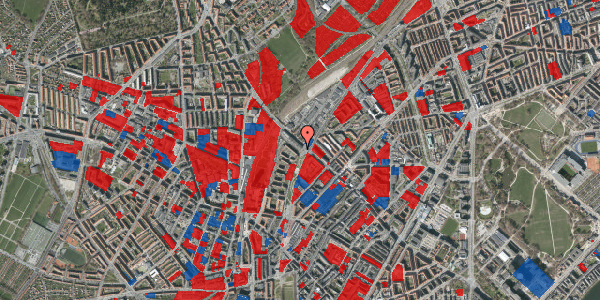 Jordforureningskort på Tagensvej 127, 2200 København N