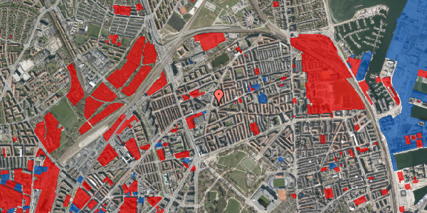 Jordforureningskort på Sankt Kjelds Plads 8, 2100 København Ø