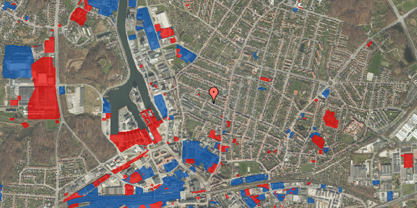 Jordforureningskort på Hørdumsgade 26, 5000 Odense C