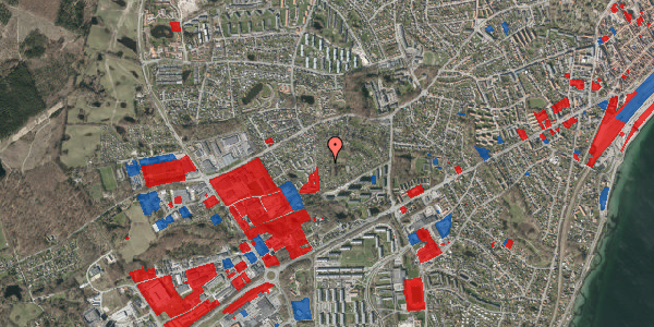 Jordforureningskort på Lathyrusvej 25, 3000 Helsingør