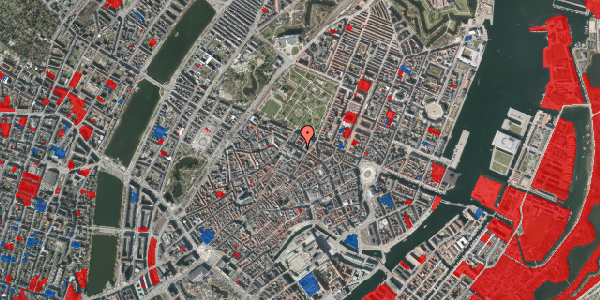 Jordforureningskort på Vognmagergade 7, 3. , 1120 København K