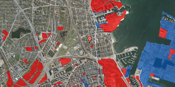 Jordforureningskort på Vangehusvej 13, 1. , 2100 København Ø