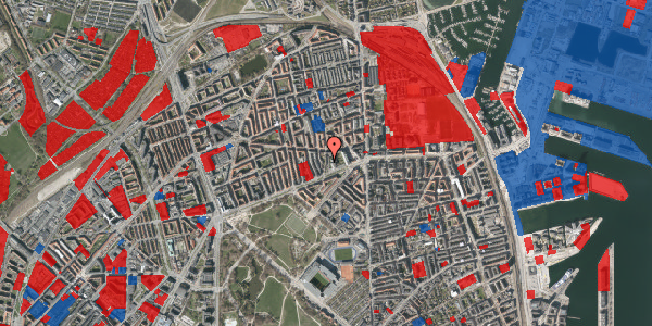 Jordforureningskort på Masnedøgade 2D, 2100 København Ø