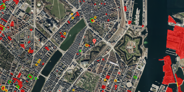 Jordforureningskort på Hjalmar Brantings Plads 1, 1. , 2100 København Ø