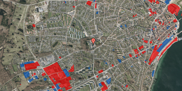 Jordforureningskort på Gurrevej 92B, 1. 52, 3000 Helsingør