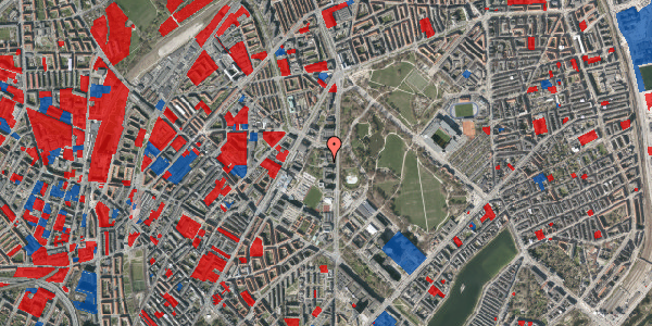 Jordforureningskort på Universitetsparken 3A, 2100 København Ø