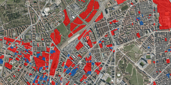 Jordforureningskort på Vermundsgade 40A, st. tv, 2100 København Ø