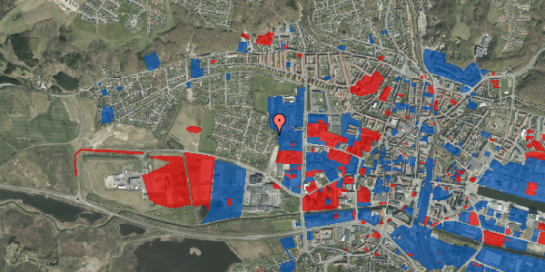 Jordforureningskort på Merianvej 100, 7100 Vejle