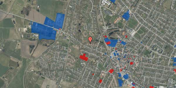 Jordforureningskort på Vestergade 104A, 9700 Brønderslev