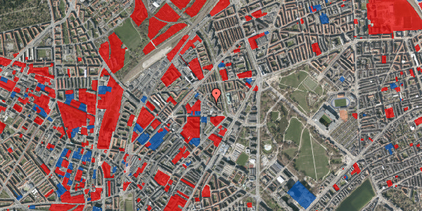 Jordforureningskort på Vermundsgade 9, st. , 2100 København Ø