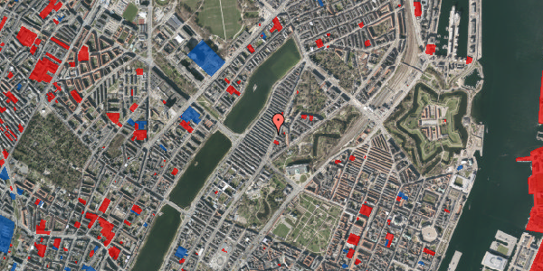 Jordforureningskort på Abildgaardsgade 4, 2100 København Ø