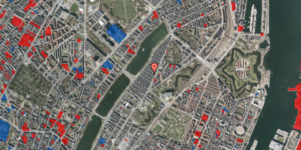 Jordforureningskort på Abildgaardsgade 14, 2100 København Ø