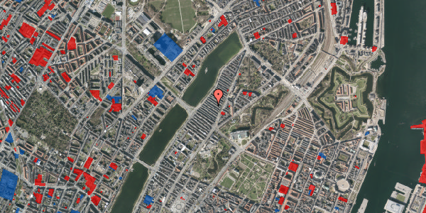 Jordforureningskort på Abildgaardsgade 23, 2100 København Ø