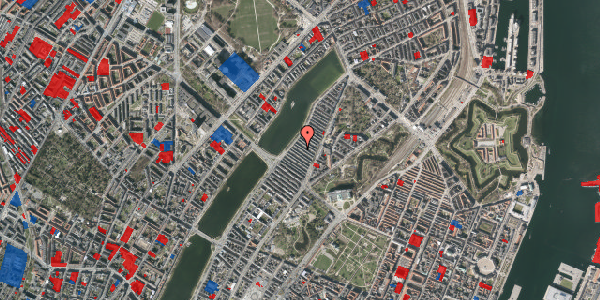 Jordforureningskort på Abildgaardsgade 34, 2100 København Ø