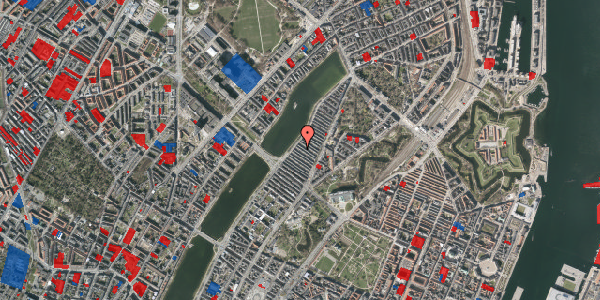 Jordforureningskort på Abildgaardsgade 40, 2100 København Ø