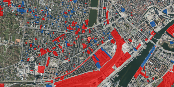 Jordforureningskort på Absalonsgade 17, 1. th, 1658 København V