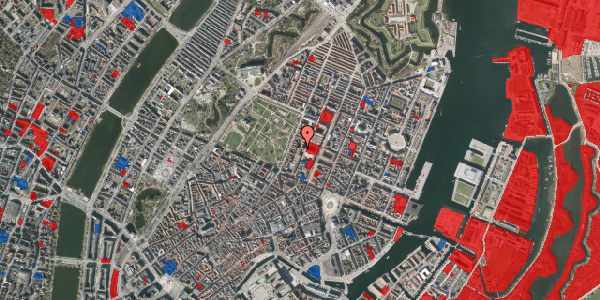 Jordforureningskort på Adelgade 17, 1. , 1304 København K