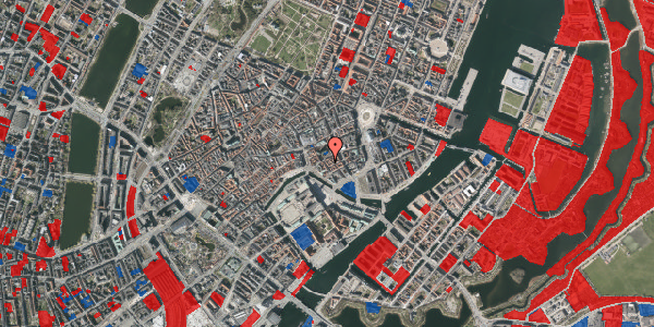 Jordforureningskort på Admiralgade 17, 4. , 1066 København K