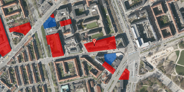 Jordforureningskort på Aldersrogade 6D, 2. th, 2100 København Ø