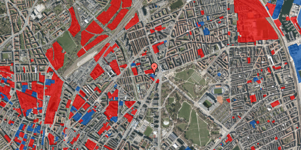 Jordforureningskort på Aldersrogade 7, 1. tv, 2100 København Ø