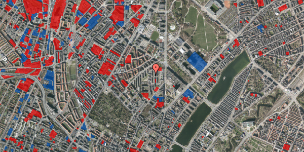 Jordforureningskort på Alléen 1, st. 151, 2200 København N