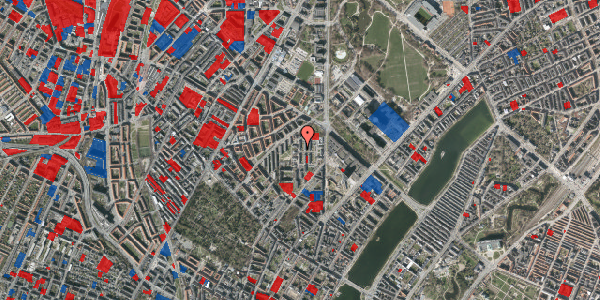 Jordforureningskort på Alléen 1, 1. 202, 2200 København N