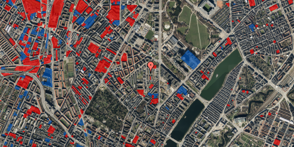 Jordforureningskort på Alléen 1, 1. 207, 2200 København N