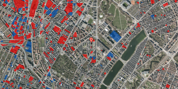 Jordforureningskort på Alléen 1, 2. 305, 2200 København N