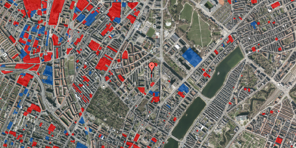 Jordforureningskort på Alléen 2, st. 112, 2200 København N