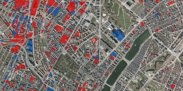 Jordforureningskort på Alléen 2, 1. 207, 2200 København N