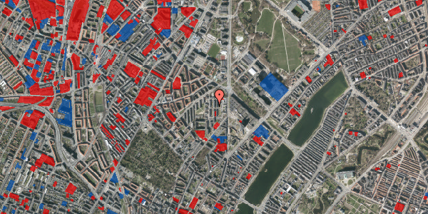 Jordforureningskort på Alléen 3, 2200 København N