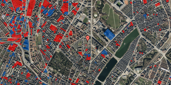 Jordforureningskort på Alléen 3, st. 105, 2200 København N